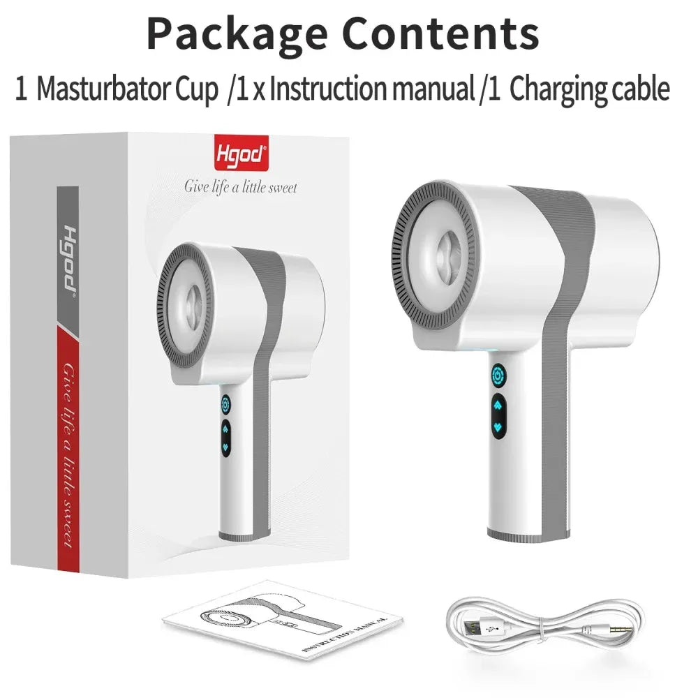 Telescopic Male Masturbator Vibration Rotation